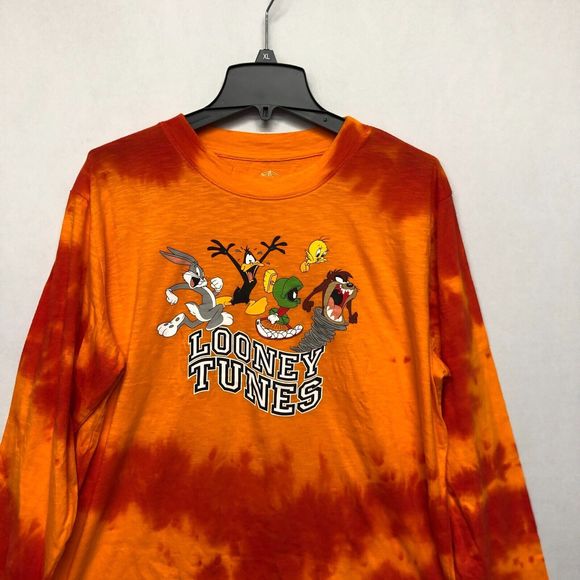 Looney Tunes Women Long Sleeve T-Shirt Top Tee Size XXL 2XL B236 -14 - Picture 7 of 11